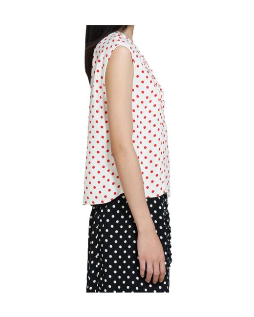 N°21 Pink Polka Dot Blouse