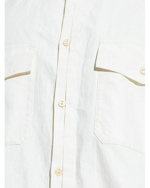 DSquared² White Short Sleeved Buttoned Shirt for men