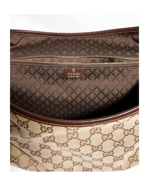 Gucci Natural Jackie Flap Large Crossbody Bag for men