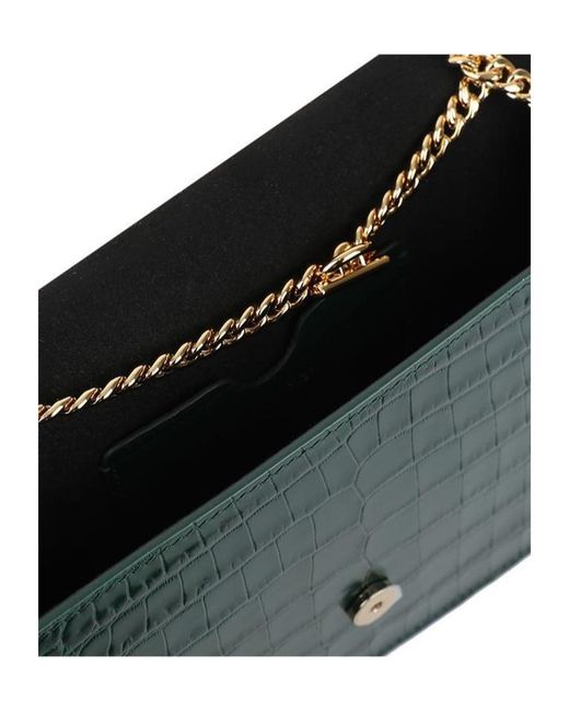 McQueen Green Top Handle Skull Bag