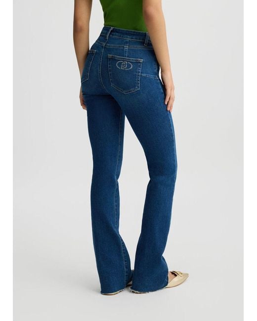 Liu Jo Blue Bell-Bottom Jeans