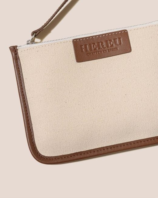 Hereu Natural Calella Open Top Tote Bag