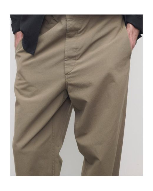 The Row Gray Time Cotton Trousers for men