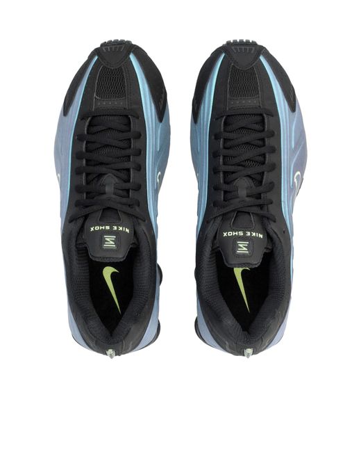 Nike Blue Terrex Ax4 Mid Gore Tex Hiking Shoes for men