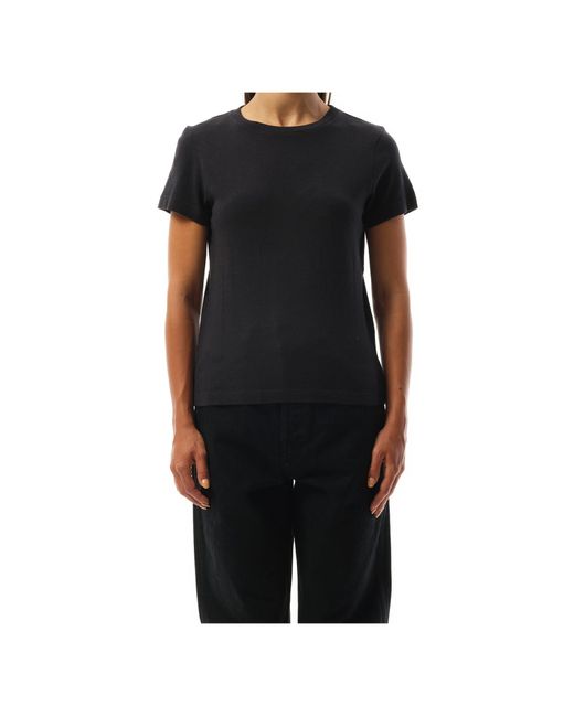 Khaite Black Short Sleeve T-Shirt