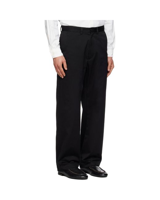 Nanamica Gray Wide-Leg Straight-Leg Casual Pants for men