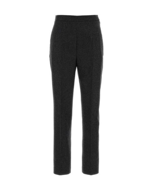 Jil Sander Black Crease Casual Pants