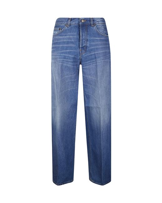 Haikure Blue Belt Loop Jeans
