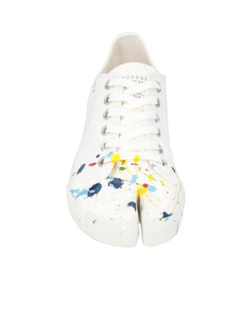 Maison Margiela Natural Low-Top Canvas Shoes