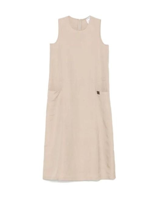 Max Mara Natural Kleid Midi Dress