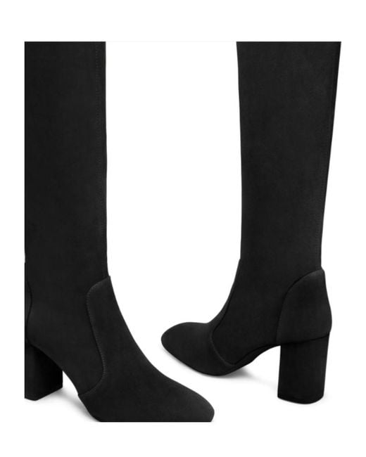 Stuart Weitzman Black Lucie Boot 75