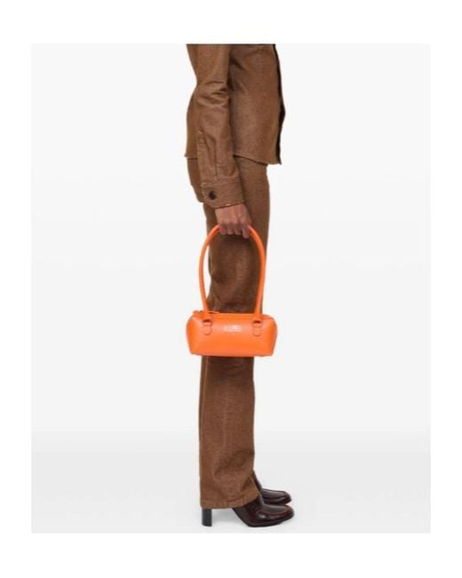 MM6 by Maison Margiela Orange Bauletto Shoulder Bag