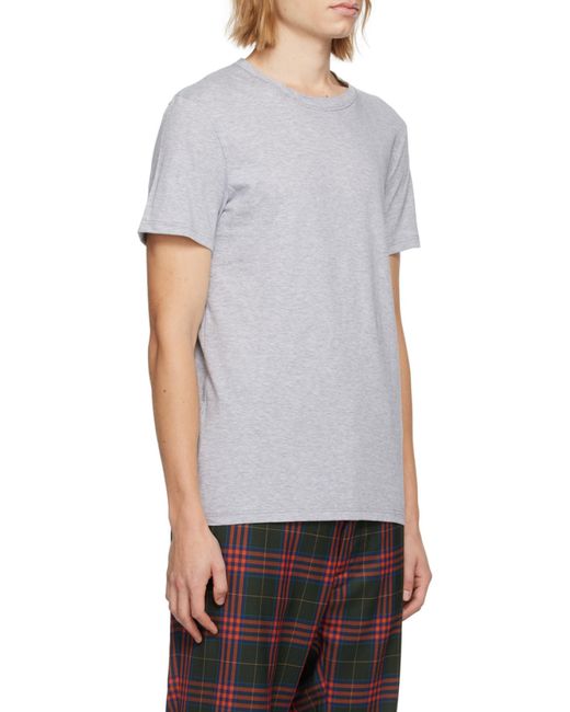 Vivienne Westwood White Three-Pack Crewneck T-Shirts for men