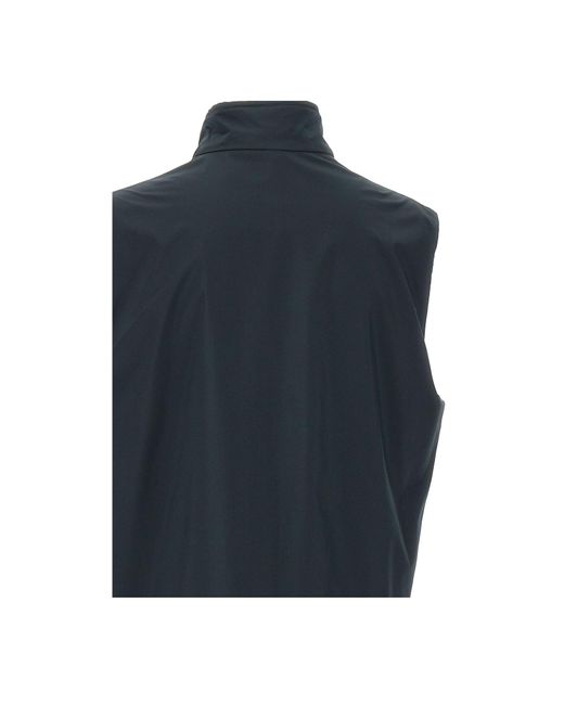 Herno Blue Spring Reversible Gilet for men
