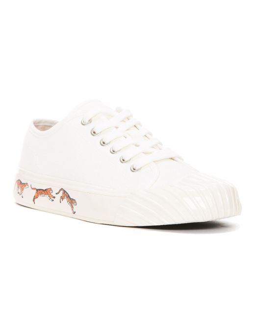 KENZO White School Trainers