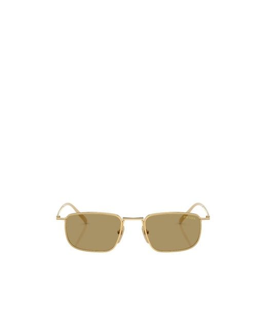 Prada Multicolor Eyewear Rectangular Frame Sunglasses for men
