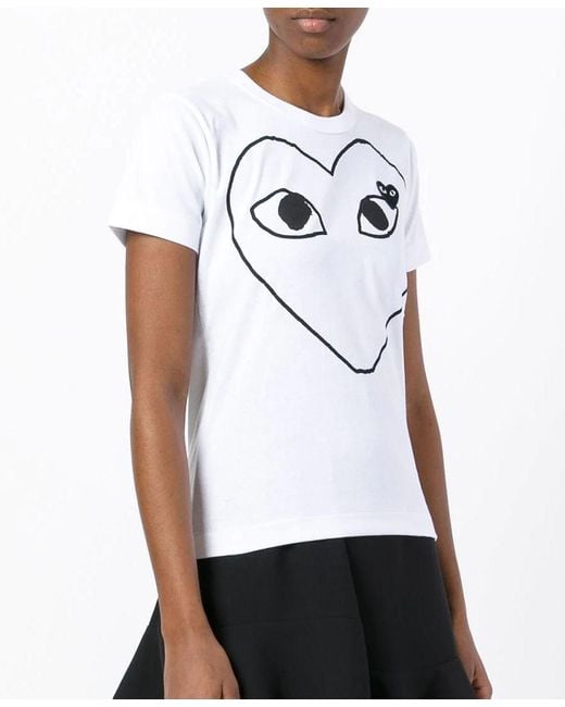 Junya Watanabe White Logo Printed T-Shirt for men