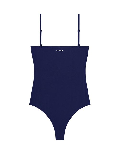 Courreges Blue Heritage Swimsuit