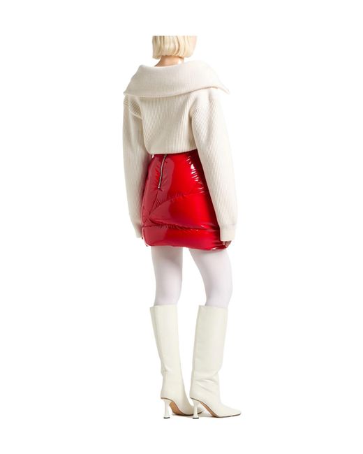 Dolce & Gabbana Red Mini Skirts