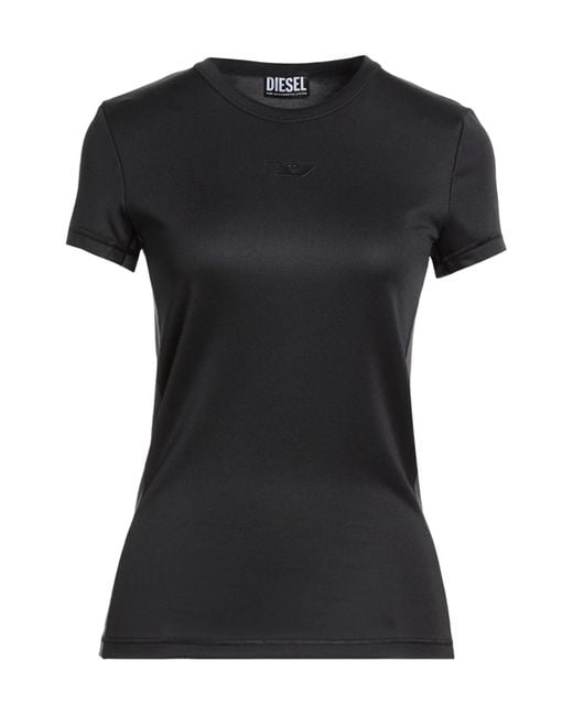 DIESEL Black Two-Tone T-Shirt