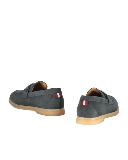 Bally Black Round-Toe Loafers for men