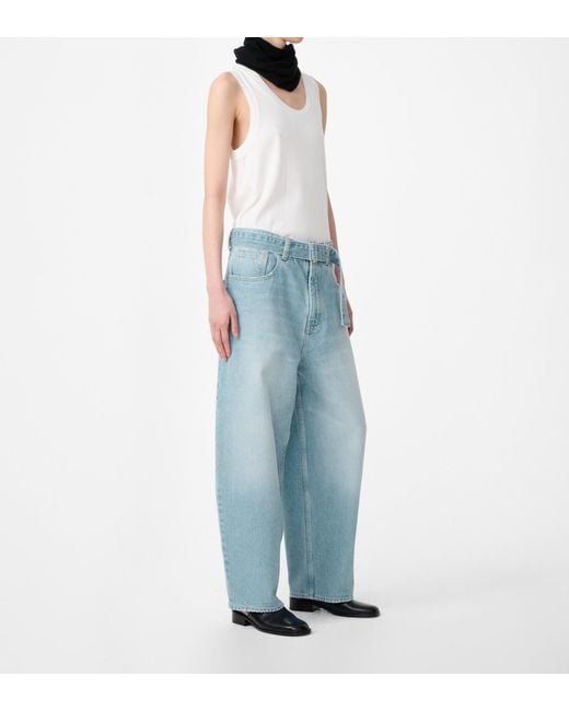 Studio Nicholson Blue Cahun Belted Jeans