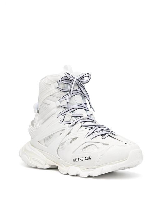 Balenciaga White Track Hike Sneakers for men