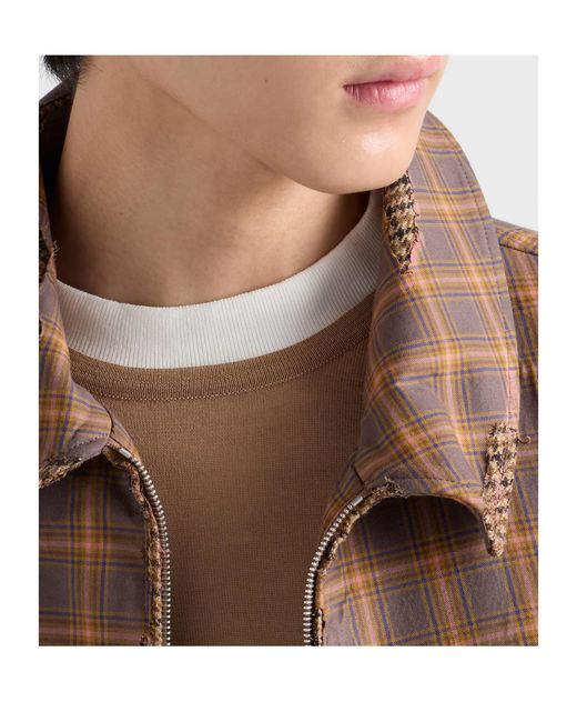 Prada Brown Superfine Wool Crew-Neck Sweater for men