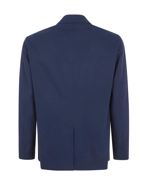 PT01 Blue Single Breasted Jacket for men