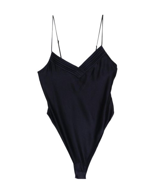 Forte_forte Blue V-Neck Top
