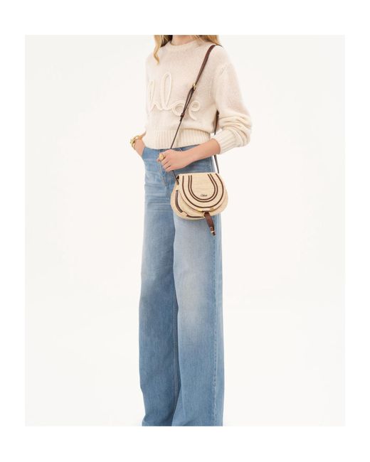 Chloé Natural Small Marcie Cross Body Bag