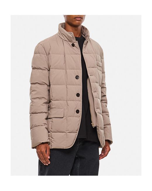 Fay Natural Quilted Padded Coat for men