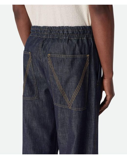 Bottega Veneta Blue Straight Jeans for men