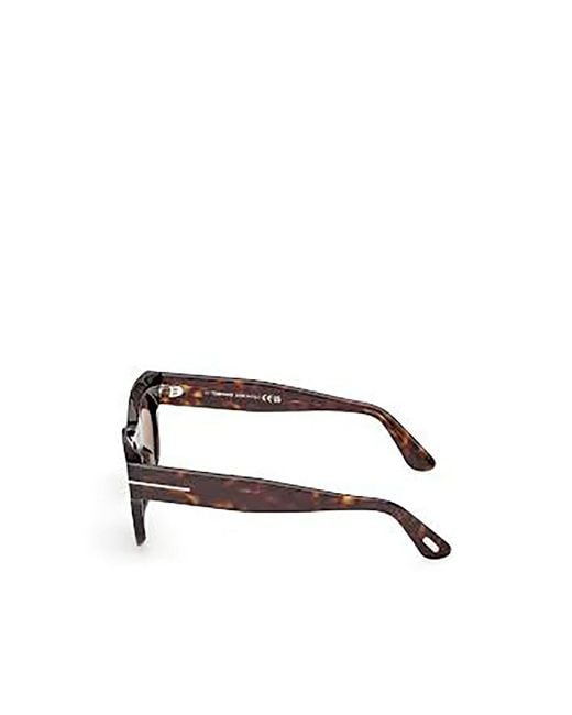 Tom Ford Multicolor Eyewear Round Frame Sunglasses