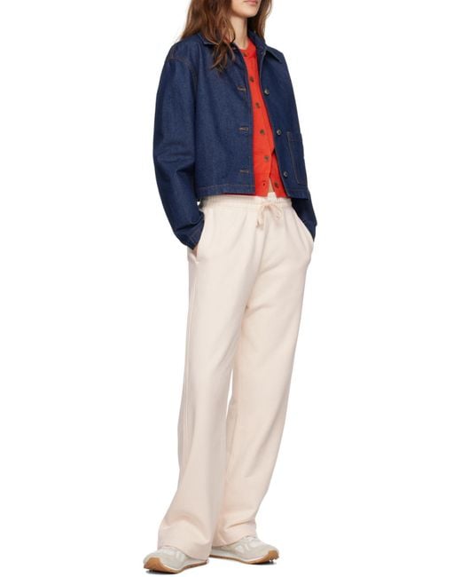 Maison Kitsuné Multicolor Off- Baby Fox Patch Lounge Pants