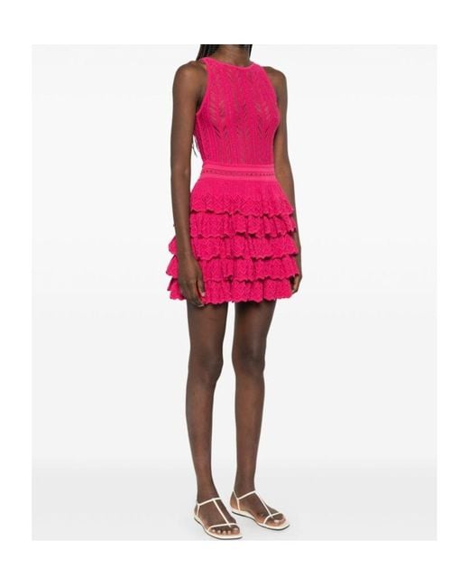 Antonino Valenti Pink Sleeveless Dress