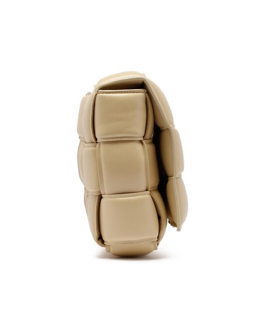 Bottega Veneta Natural Padded Cassette Crossbody Bag