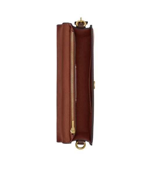 COACH Brown Elora Top Handle Shoulder Bag