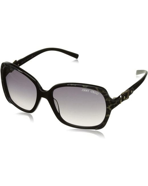 Jimmy Choo White Logo Sunglasses