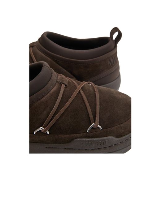Moon Boot Brown Park Icon Sneakers