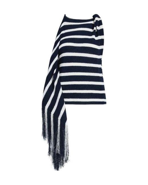 Proenza Schouler Blue Yves Tank Top