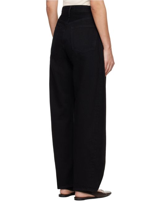 Agolde Blue Luna Pieced High-Waisted Jeans