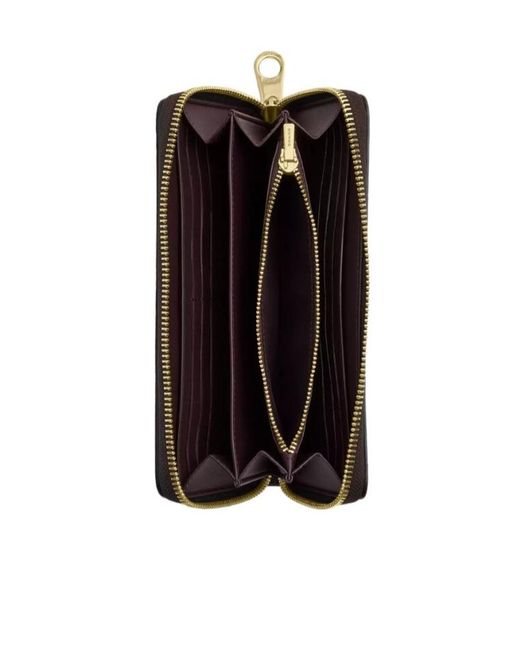 COACH Black Long Zipper Wallet