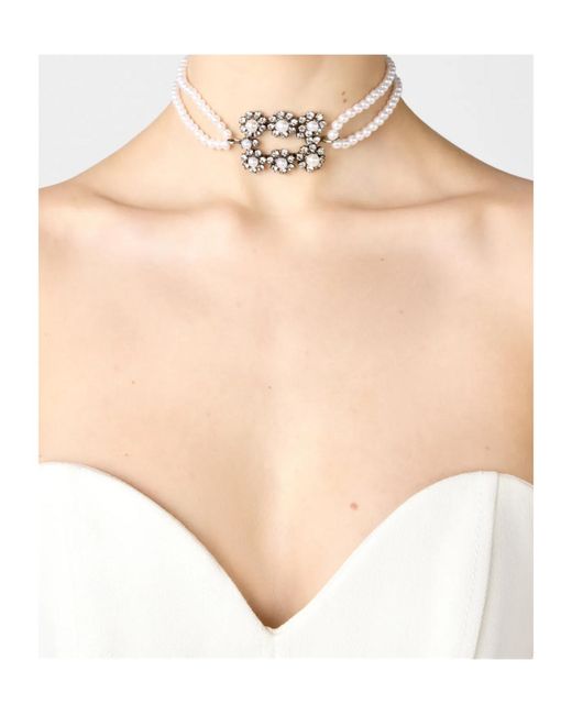 Roger Vivier Metallic Efflorescence Choker