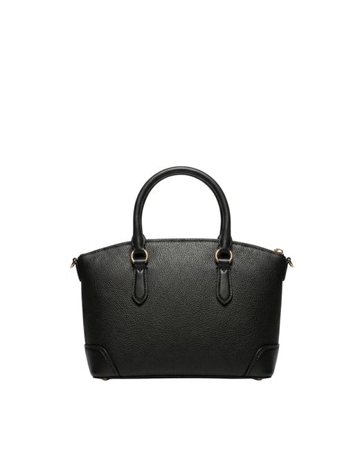 Michael Kors Black Medium Murphy Dome Tote Bag