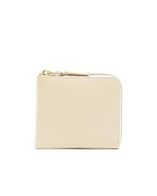 Comme des Garçons Natural Comme Des Garçons Wallet Zip Around Wallet for men