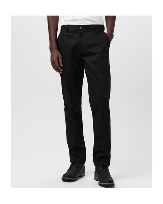 Barbour Black Slim Trousers for men