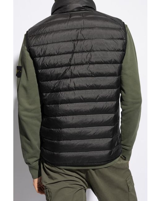 Stone Island Black Vests for men