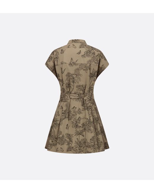 Dior Green Iviera Short Shirt Dress