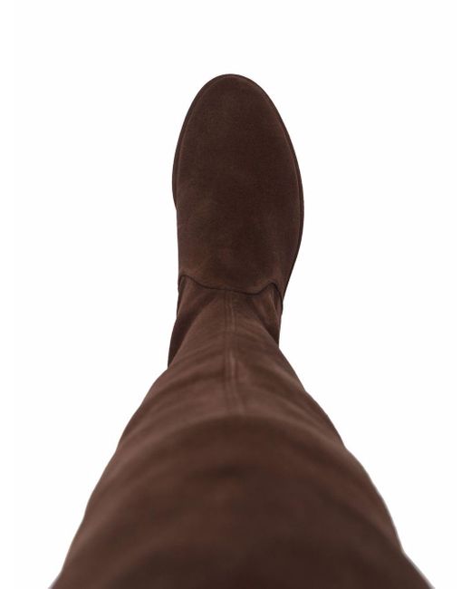 Stuart Weitzman Brown Lowland Thigh-High Boots